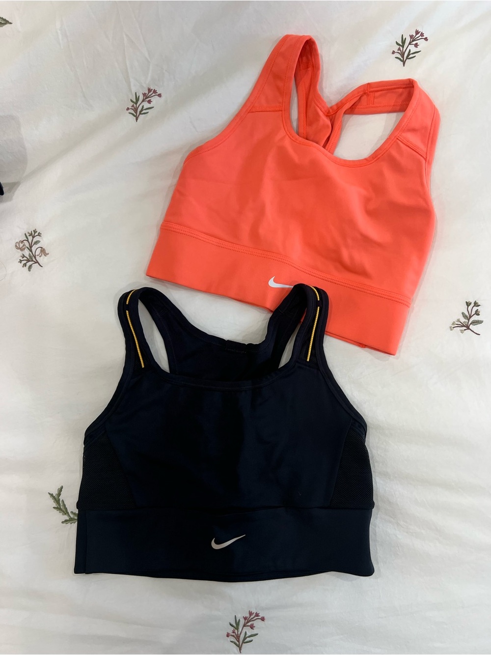 nike long line sports bars